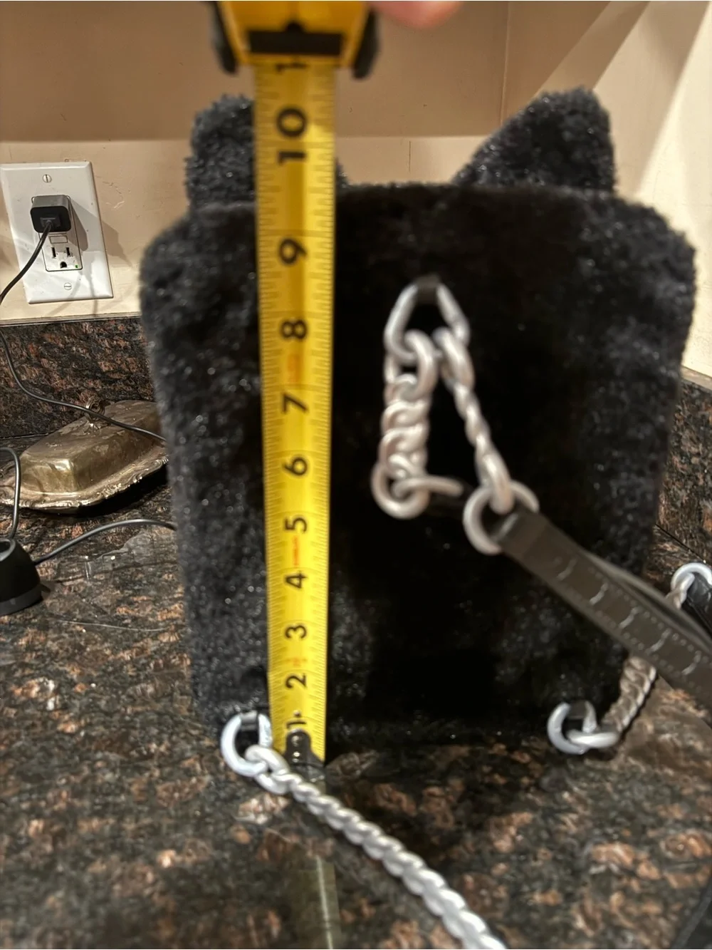 Plush Black Cat Toy for Cats - Soft Interactive Pet Plush